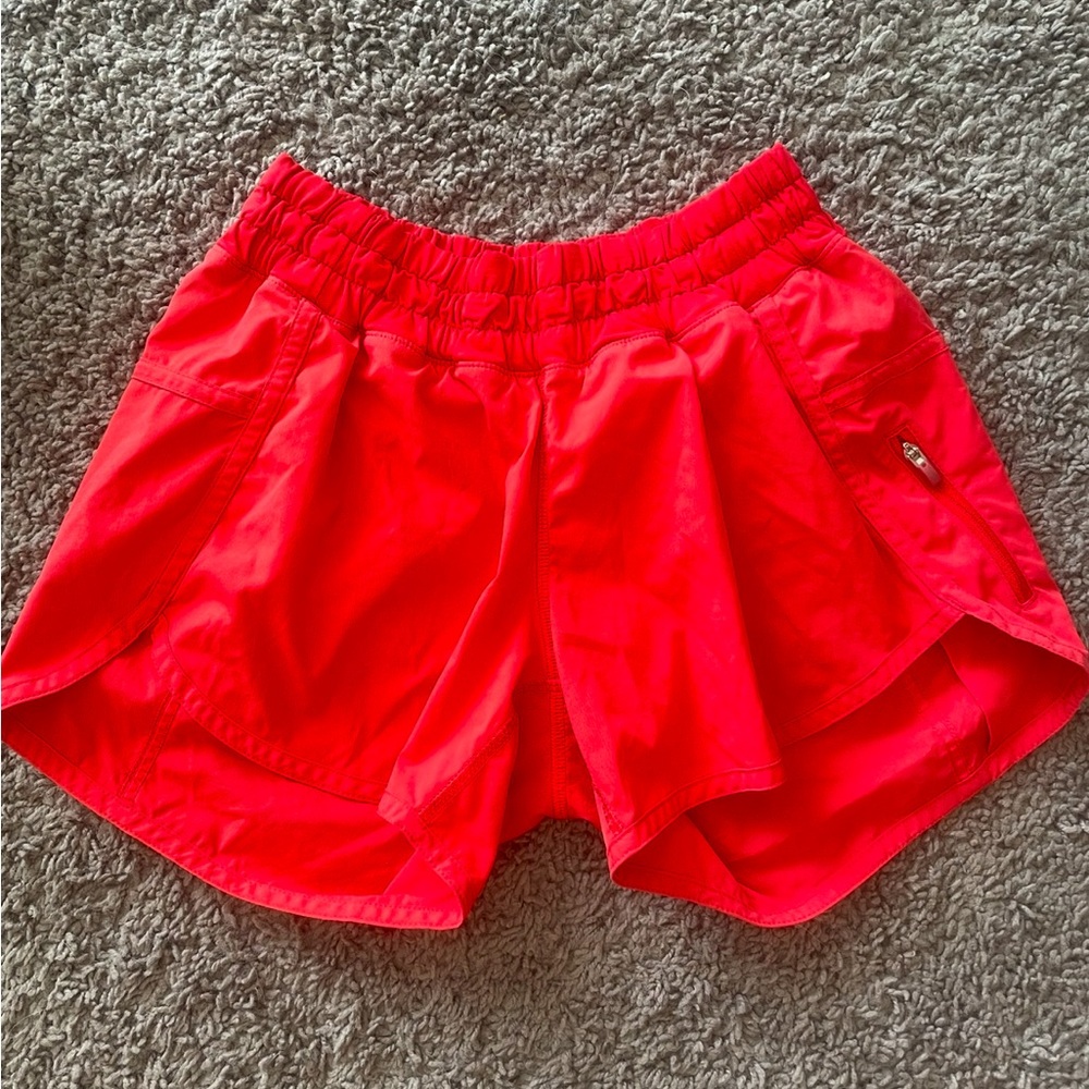 Lululemon Red Shorts Size 4